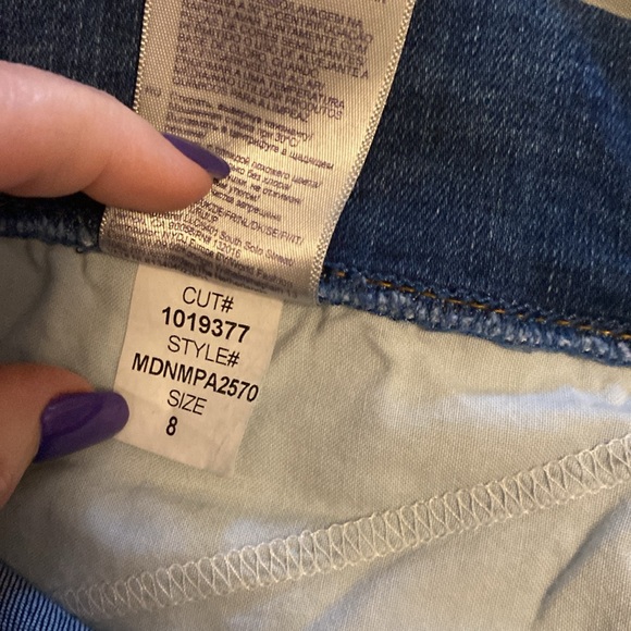 NYDJ Pull-on Skinny Split Ankle Jean Size 8 EUC - Picture 6 of 12